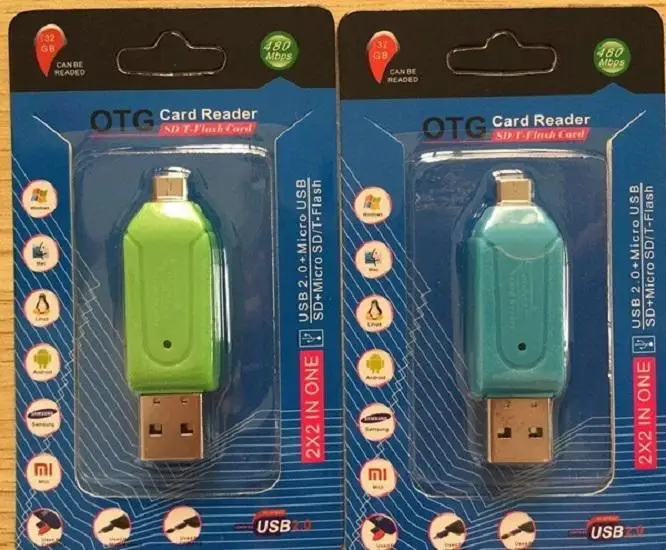Многофункциональный USB-хаб с универсальным картридером и поддержкой мобильных телефонов Micro OTG TF Flash для компьютера PC и аксессуаров для MacBook Pro и Huawei.