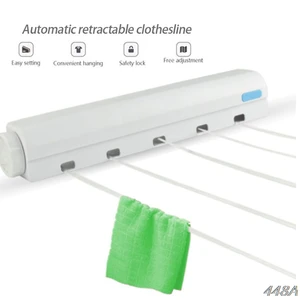 Настенная выдвижная вешалка для белья 45, сушилка для одежды, новинка 2020