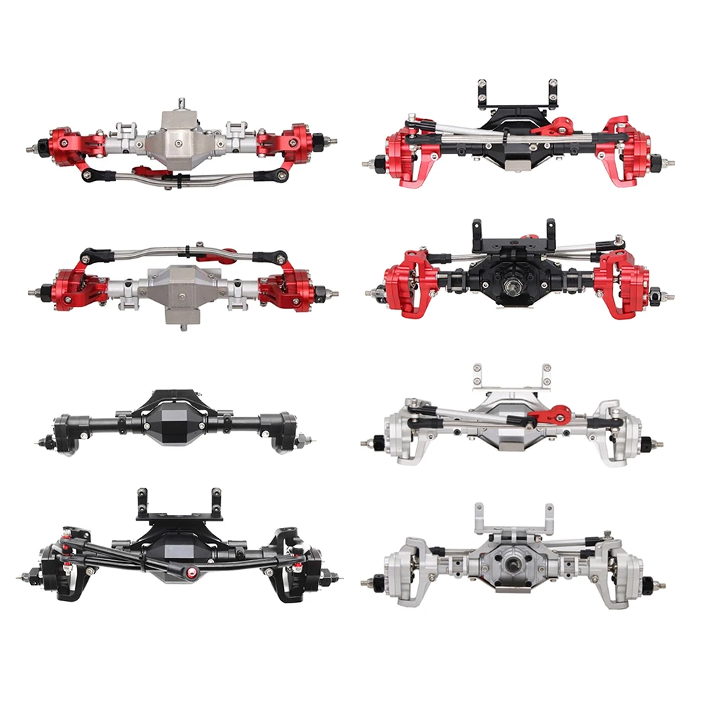 

1 Pair CNC Front & Rear High Lift Portal Axle for Axial SCX10 II 90046 90047