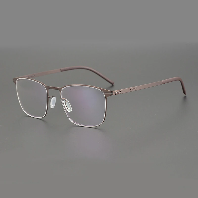 

Ultralight Screwless Optical Glasses Frame Men Women Business Square Myopia Prescription Eyeglasses Berlin Luxury Brand Eyewear