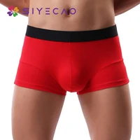mens underwear high quality cotton sexy boxers man breathable homewear panties solid men boxer shorts mens underpants cueca