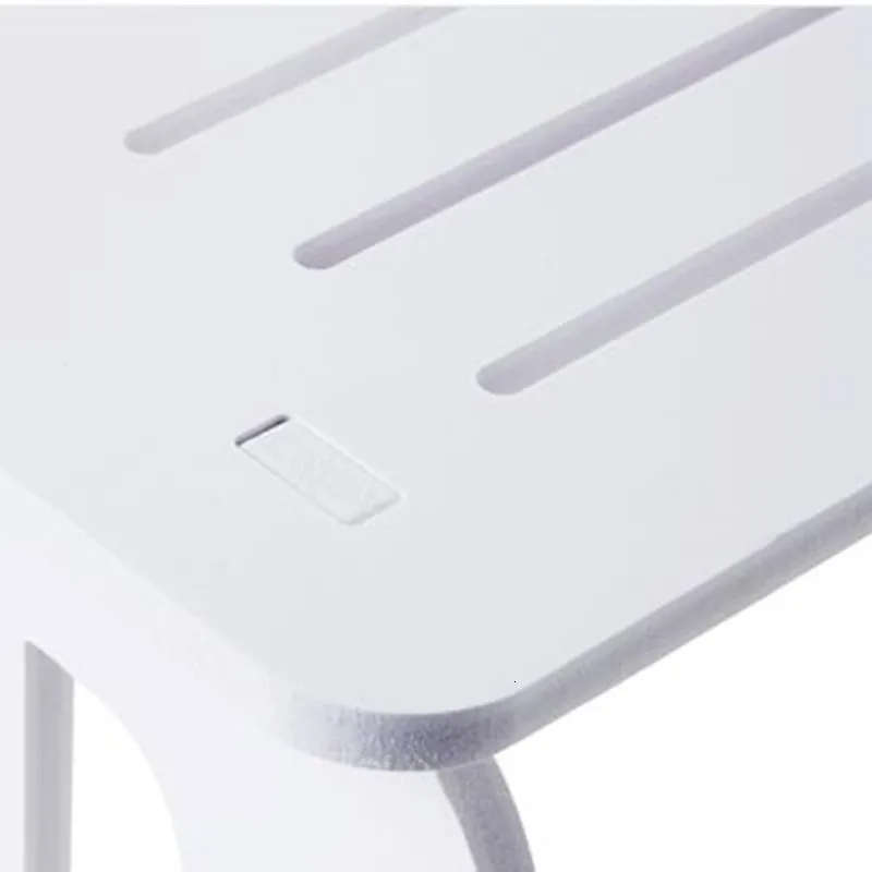 Белая деревянная полка для хранения мусора ванной органайзер настольного