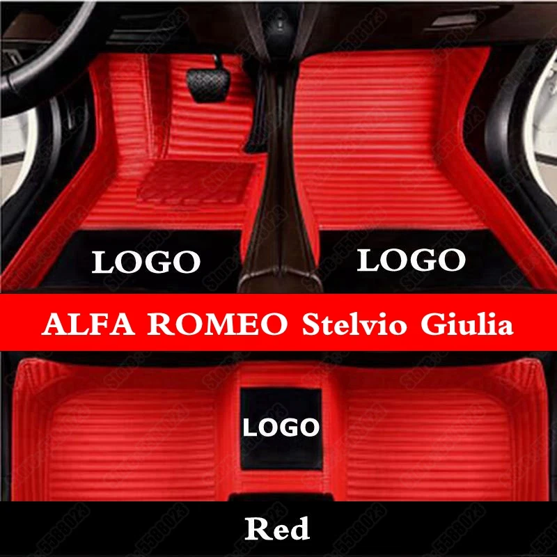 Персонализированные коврики для автомобилей ALFA ROMEO Stelvio Giulia на заказ Лучший