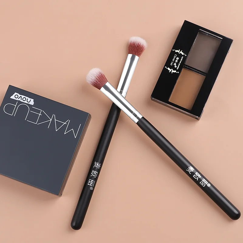 

Косметика кисти для макияжа Тени для век растушевка подводка для глаз бровей Кисть для макияжа легко носить макияж косметический инструмен...