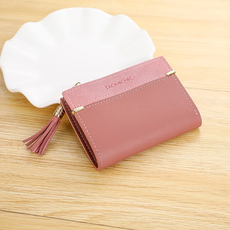 Luxary женские кошельки из искусственной кожи Дамский короткий кошелек с