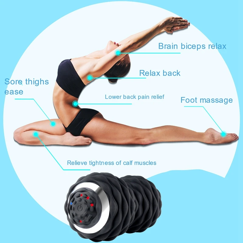 구매 전기 진동 땅콩 공 근육 편안한 홈 체육관 피트니스 요가 충전식 휴대용 마사지 요가 마사지 Rolor 저렴한 전기 진동 땅콩 공 근육 편안한 홈 체육관 피트니스 요가 충전식 휴대용 마사지 요가 마사지 Rolor