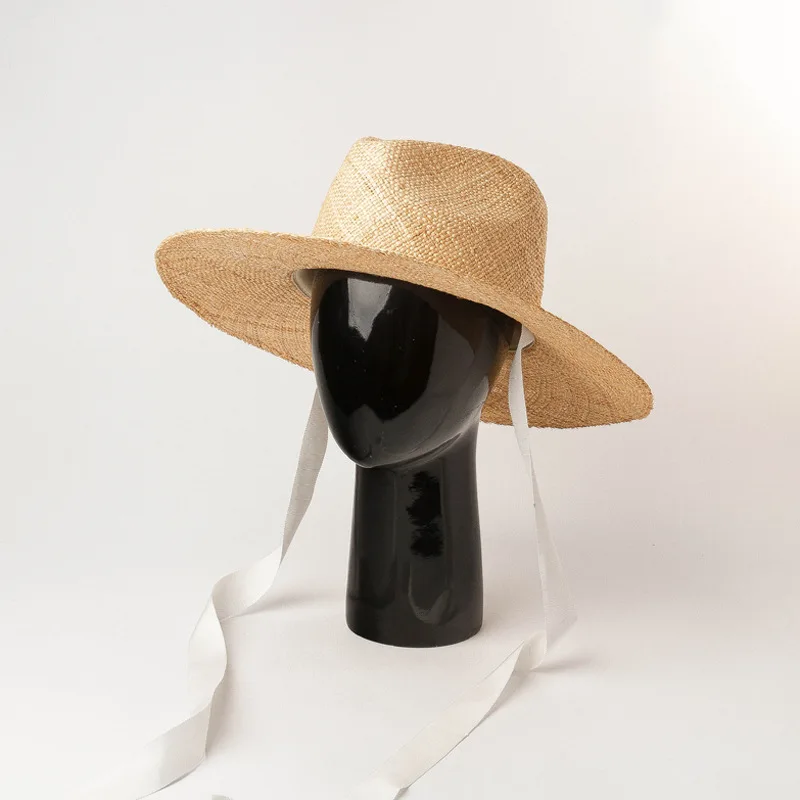 Король пшеничной соломы плетеные летние Джаз повязки светильник дышащие женские