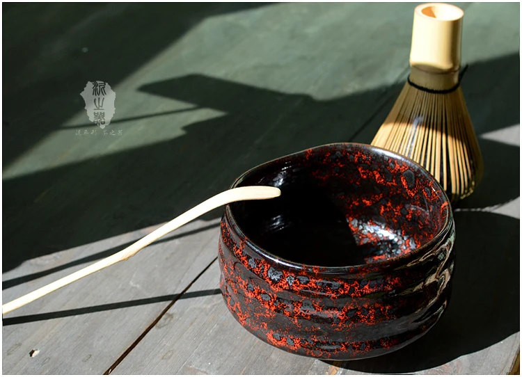 

Японский церемонии керамическая чаша для маття зеленый чай чашка чайник глазурь чайный набор кунг-фу в винтажном стиле питание chawan аксессу...