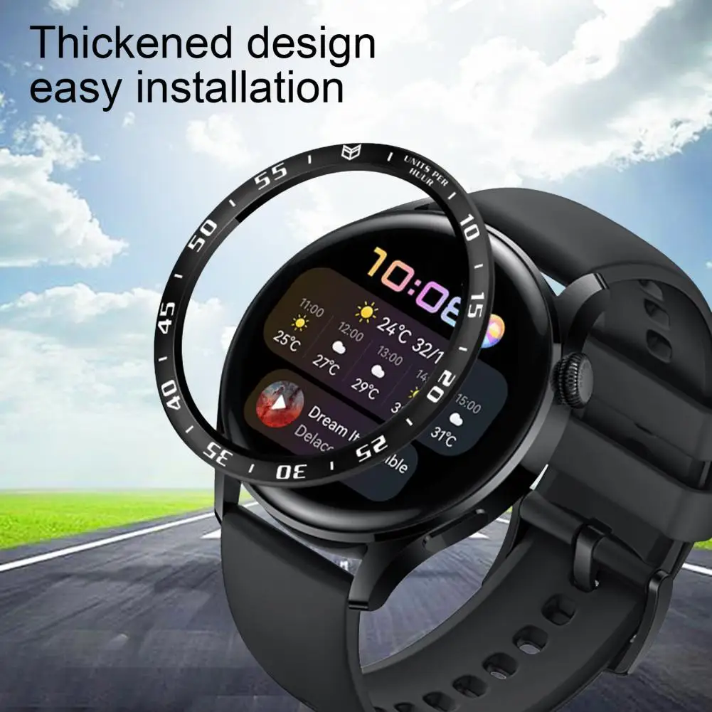 

Сменный прочный 46 мм Безель из нержавеющей стали для часов Huawei Watch 3