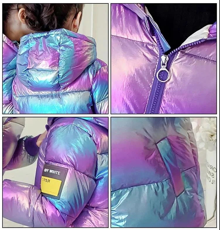 2020 новая зимняя куртка для девочек детское модное пальто Детская верхняя одежда