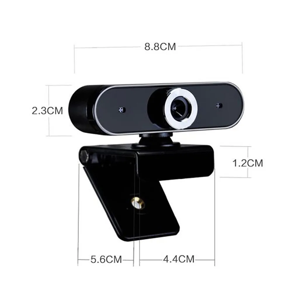 

Webcam LED USB Plug Play 12MP HD Web Camera Built-in HD Microphone Live Course Conference Widescreen Video Recording Web Cam