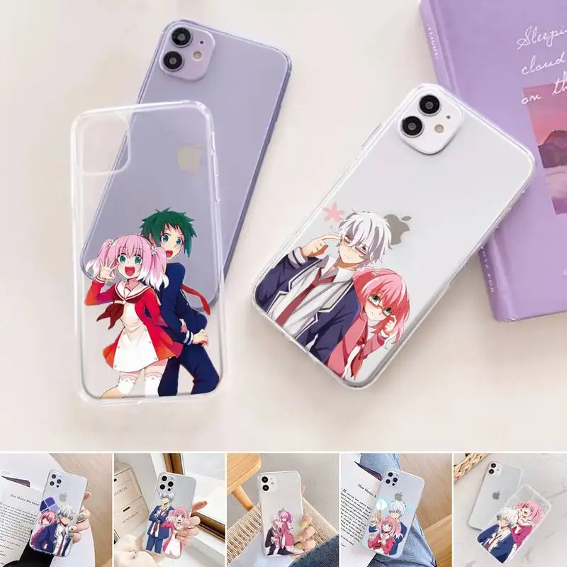 

Munou na Nana anime Phone Case Transparent for iPhone 11 12 6 7 8 Pro X XS Max XR Plus Silicone Soft TPU Clear mobile bags coque