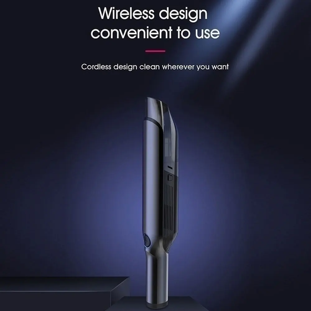 Портативный автомобильный пылесос беспроводной ручной автоматический 5000 ПА 120