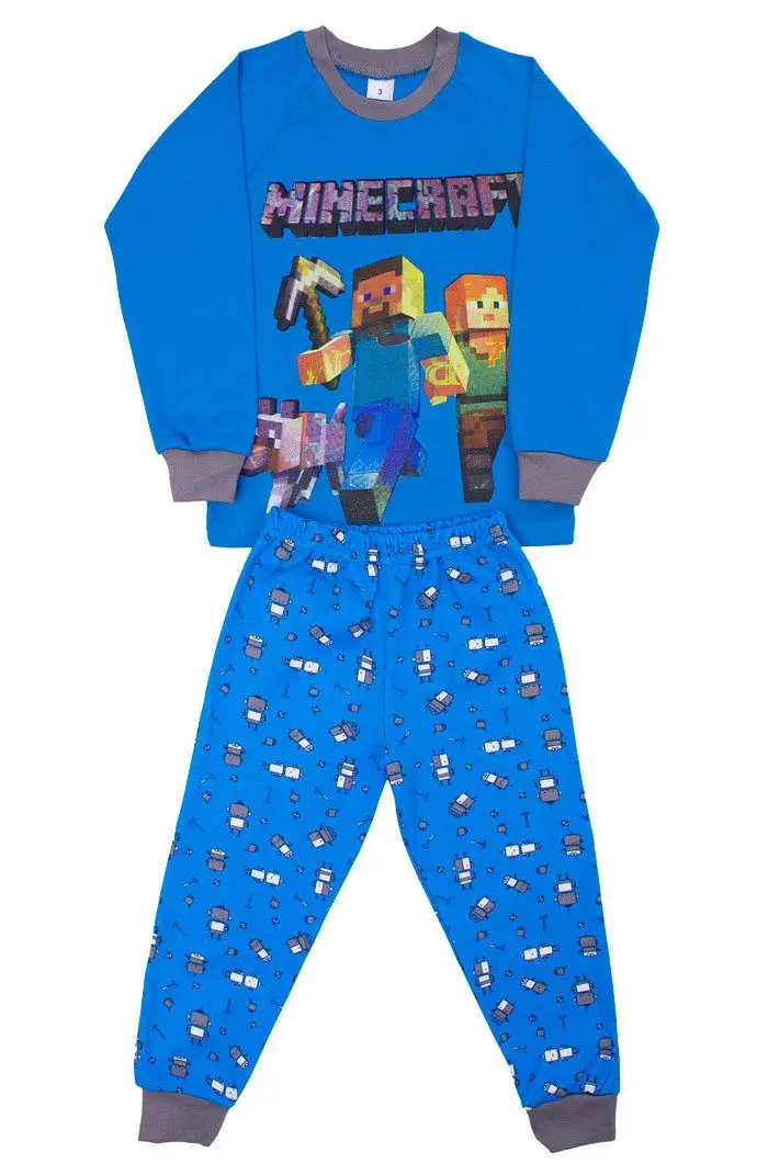 Пижама для мальчика Minecraft