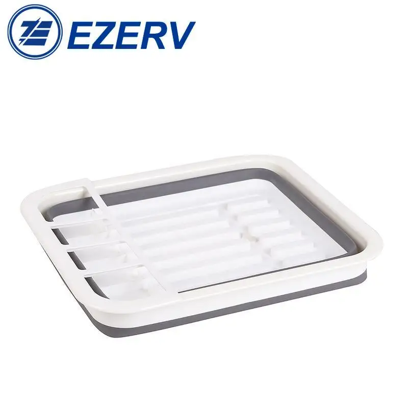 New Camper Car Foldable Dish Rack Tableware Portable Bowl TPR Sink Design RV Boats Caravan accessories trailer | Автомобили и