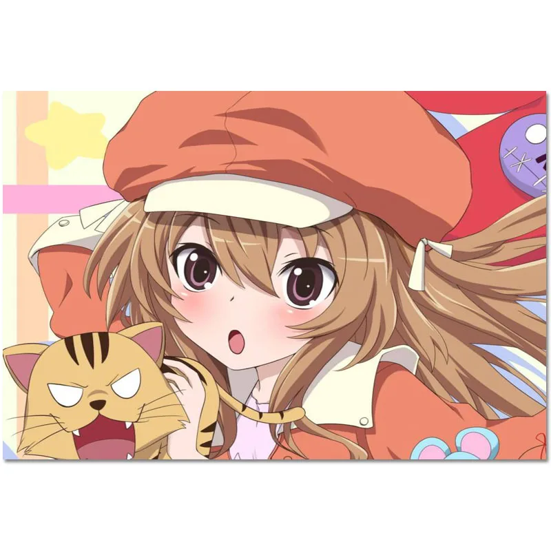 

New Arrival Custom Toradora Poster Home Decoration Fashion Silk Fabric Wall Poster 27X40cm30X45cm