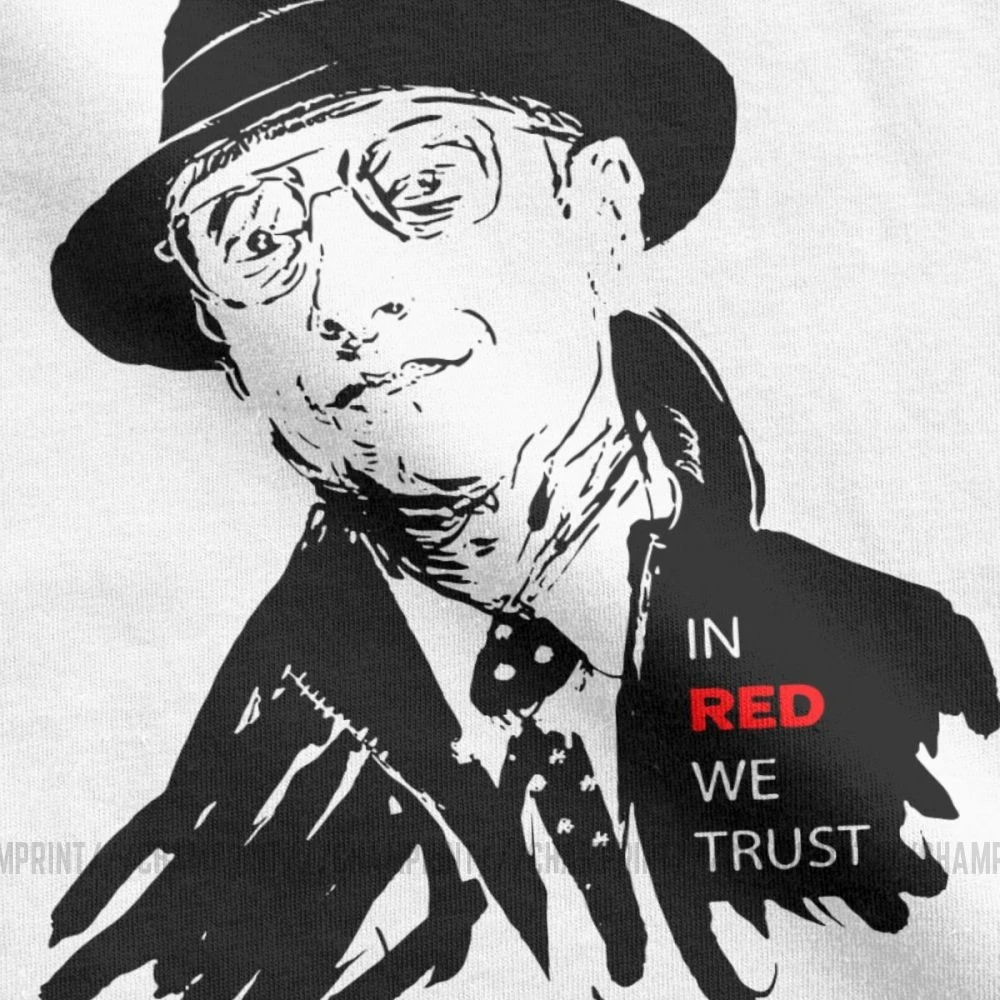 Новинка красные футболки с черным списком Мужская хлопковая футболка Reddington Raymond