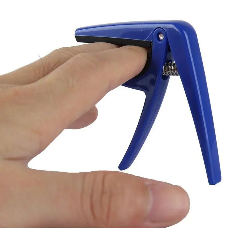 Quick Change Trigger Capo Key Clamp Fr Acoustic Electric Classic Ukulele 05# Blue | Спорт и развлечения