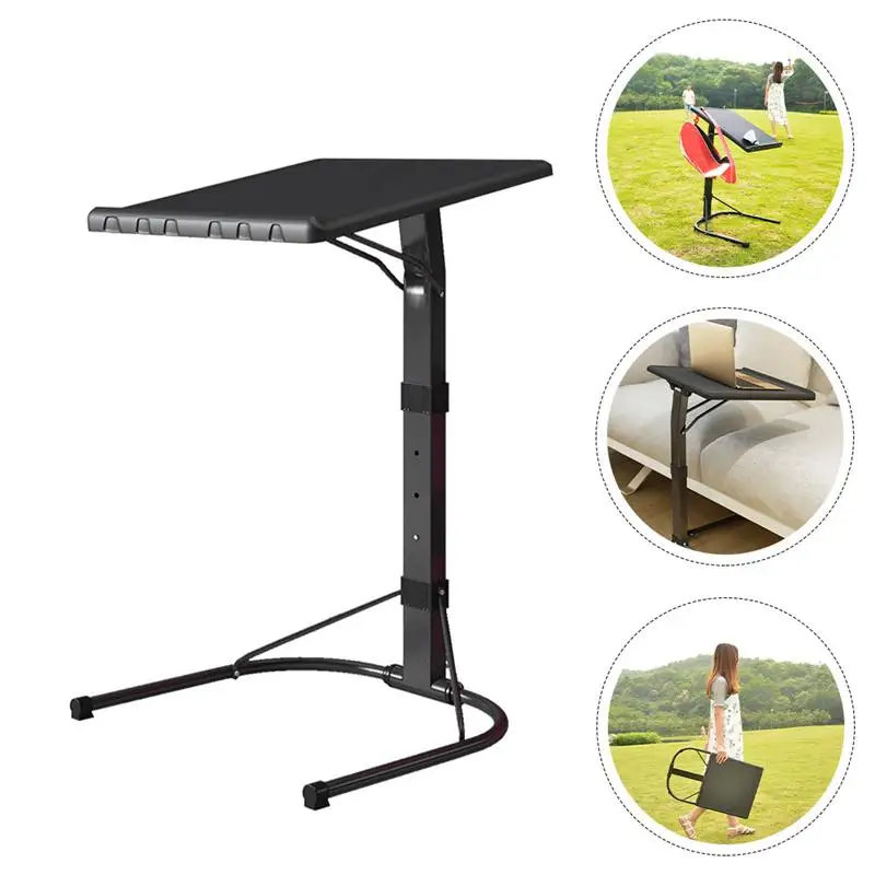 

1 Pc Durable Adjustable Folding Laptop Desk Bedside Computer Desk for Home Office Drom