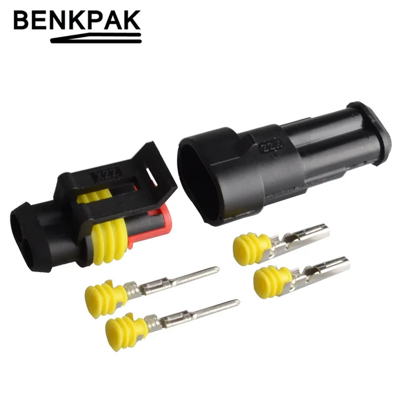 15 комплектов герметичные Водонепроницаемые электрические соединители для