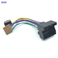 car iso stereo wiring harness adaptor audio iso head for bmw mini cooper s 1 series e81 e82 e87 e88 7 series e65 e66 e67 kojdl