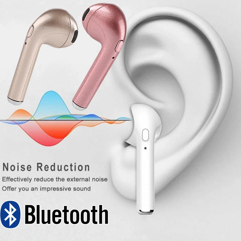 Cewaal i7 Mini TWS беспроводные Bluetooth наушники 4 1 стерео гарнитура с микрофоном PK i7S для