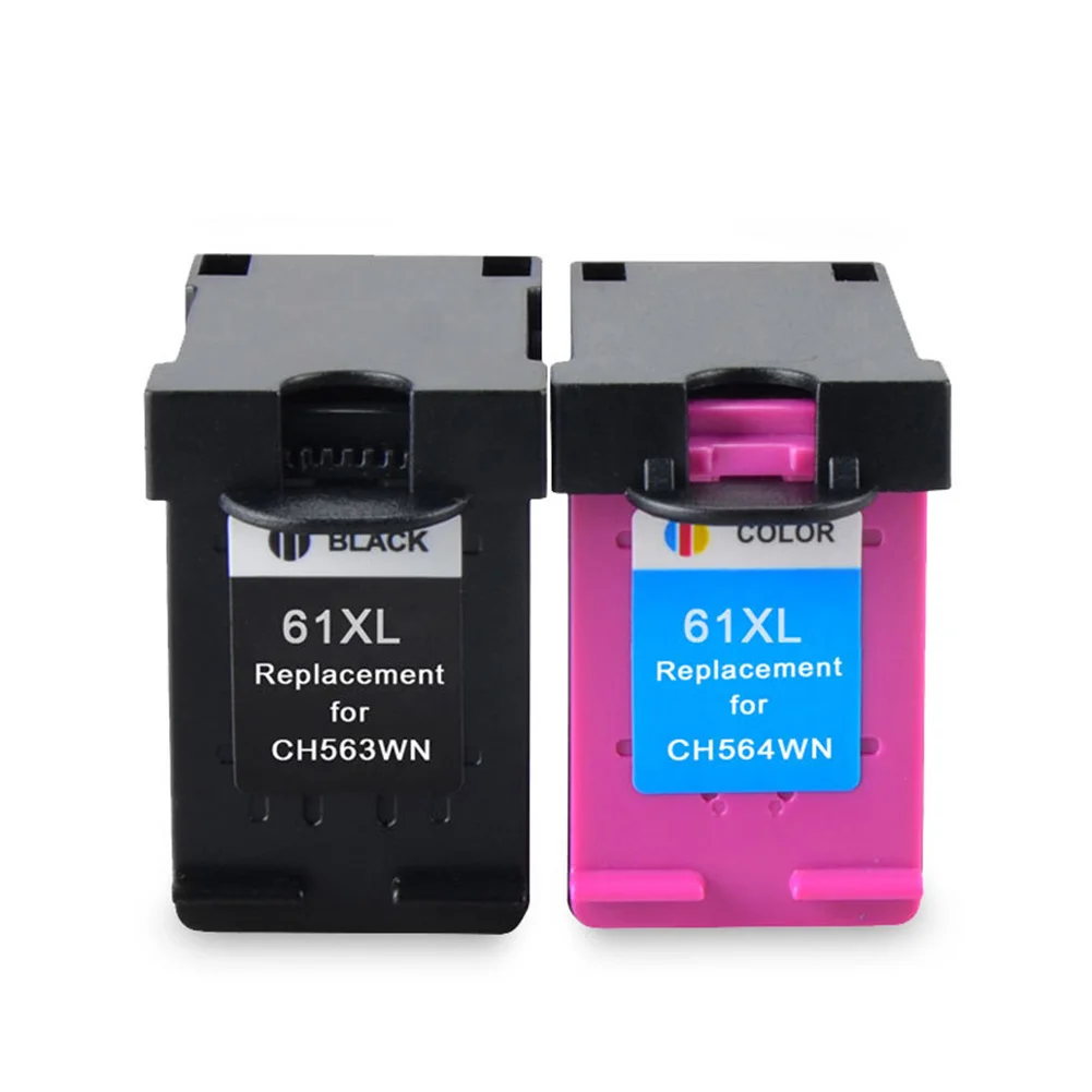61XL черный + цветной картридж с чернилами комбинированный для HP 1050 1510 1010 2620 принтер
