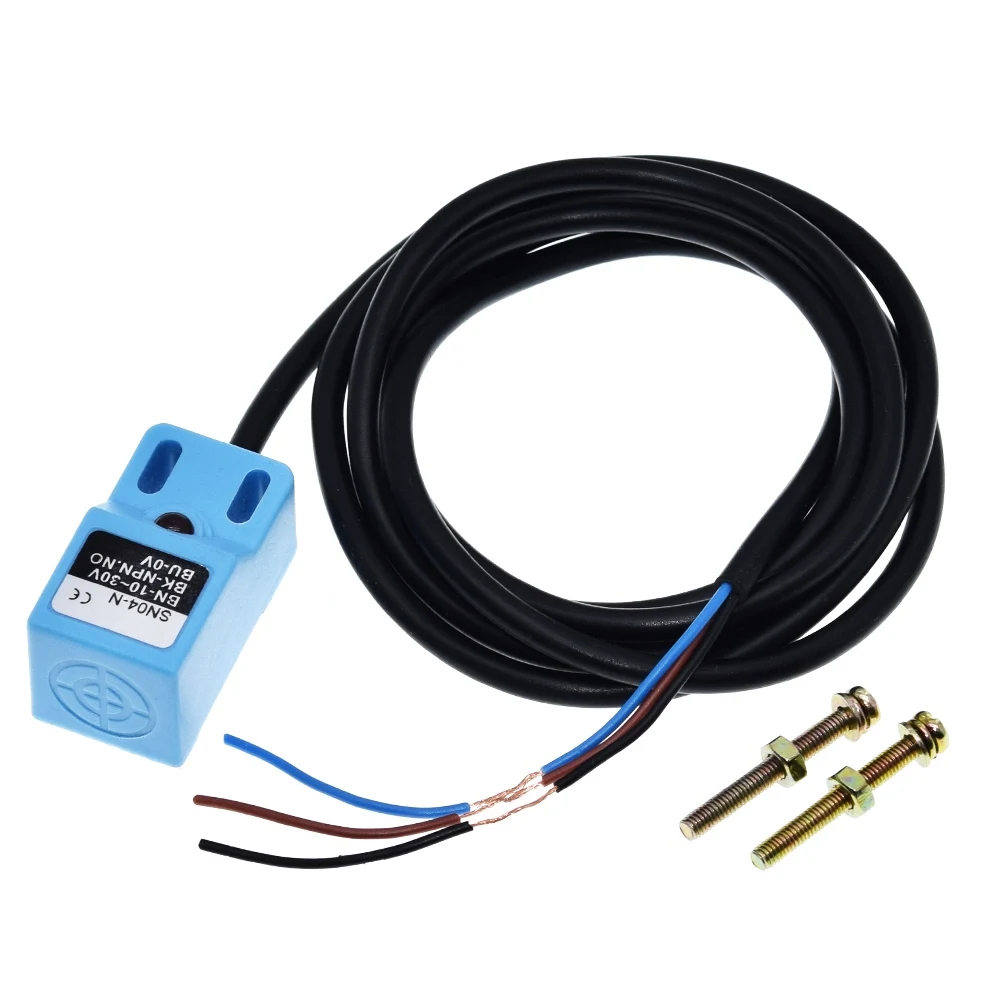 Шэньян SN04 N N2 DC NPN NO NC 4 мм 10 30V Индуктивный бесконтактный Сенсор контрольный