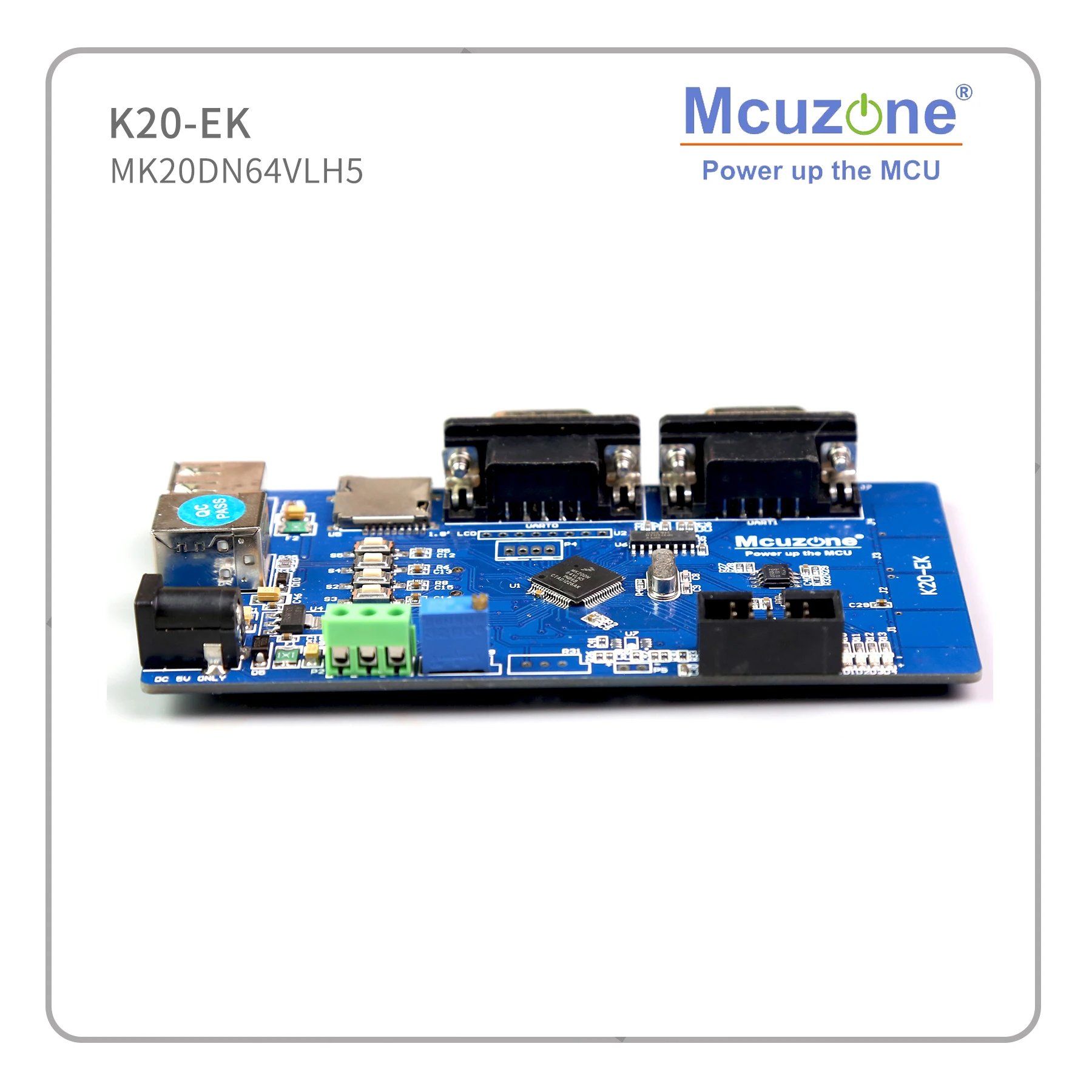 Freescale Kinetis MK20DN64VLH5 плата для разработки 50 МГц Cortex-M4 USB OTG 16 бит ADC 3UART TSI | Компьютеры и