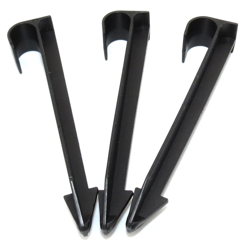 100Pcs Dn16 Tube Pipe Hose Holders C Type Ground Stakes For Pe Tubing Drip Irrigation Fittings Brackets Garden Water Connectors | Дом и сад