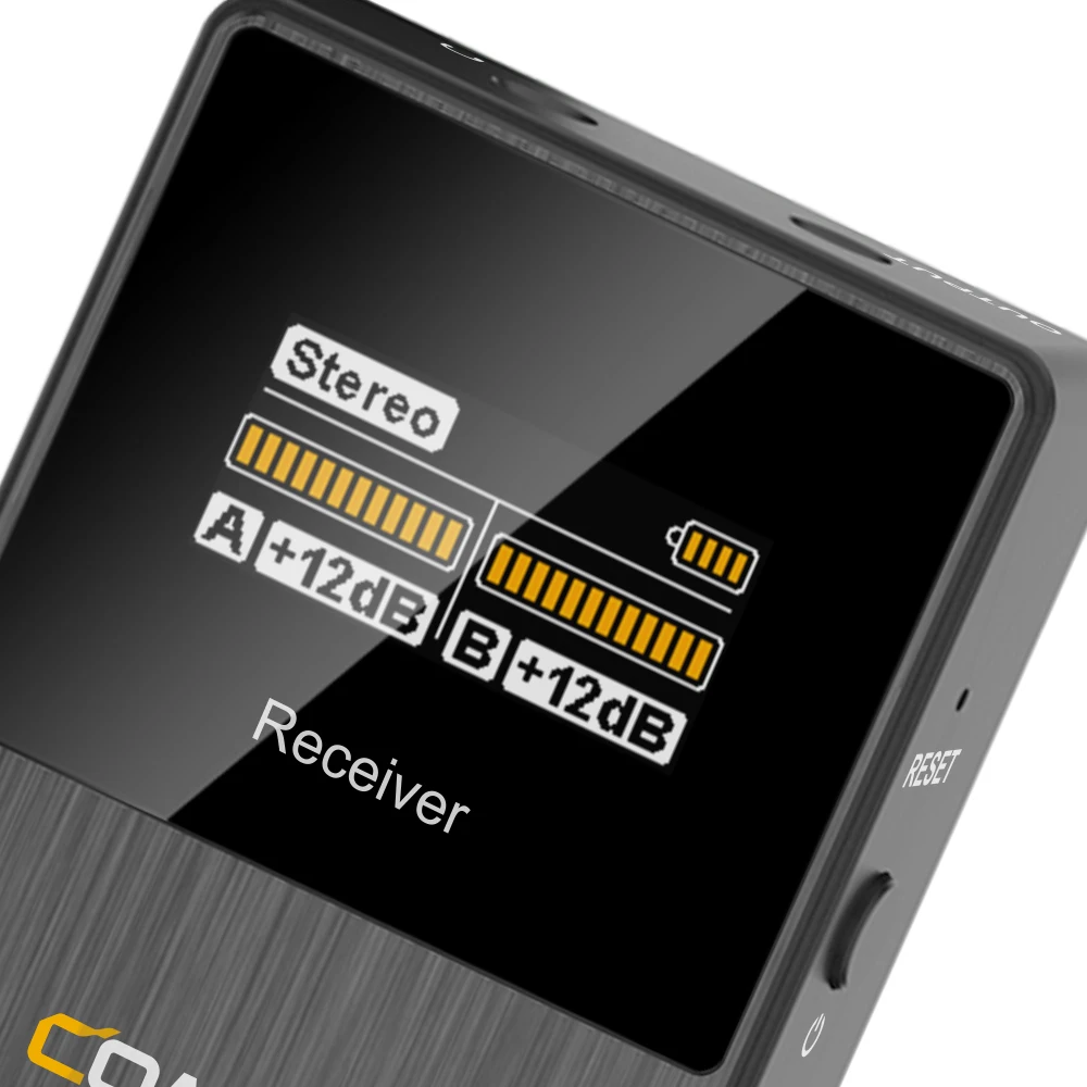 COMICA Boomx D2 2 4G Цифровая Беспроводная микрофонная система с двойными передатчиками