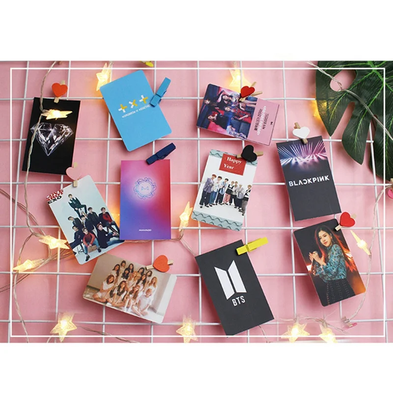 

100PCS/Set KPOP IZONE New Album Oneiric Diary Photo Card PVC Cards Self Made LOMO Card Photocards For Fans Collective