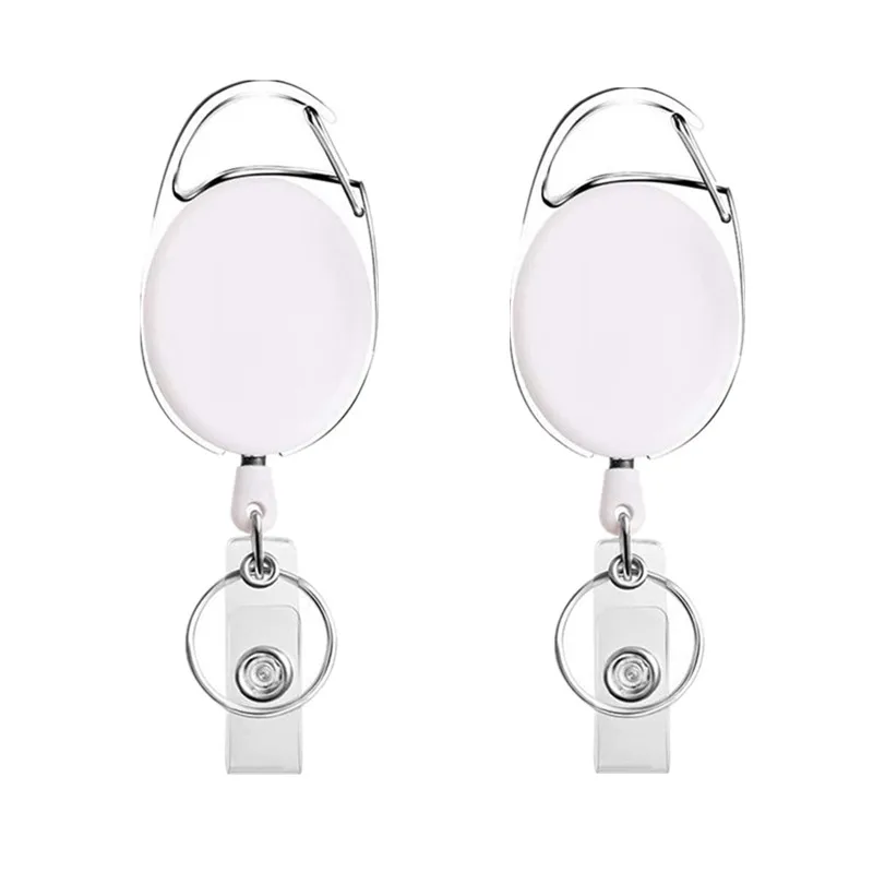 2 шт./компл. выдвижной тянуть ремень брелок для ключей ID шнурок бейджа на катушке