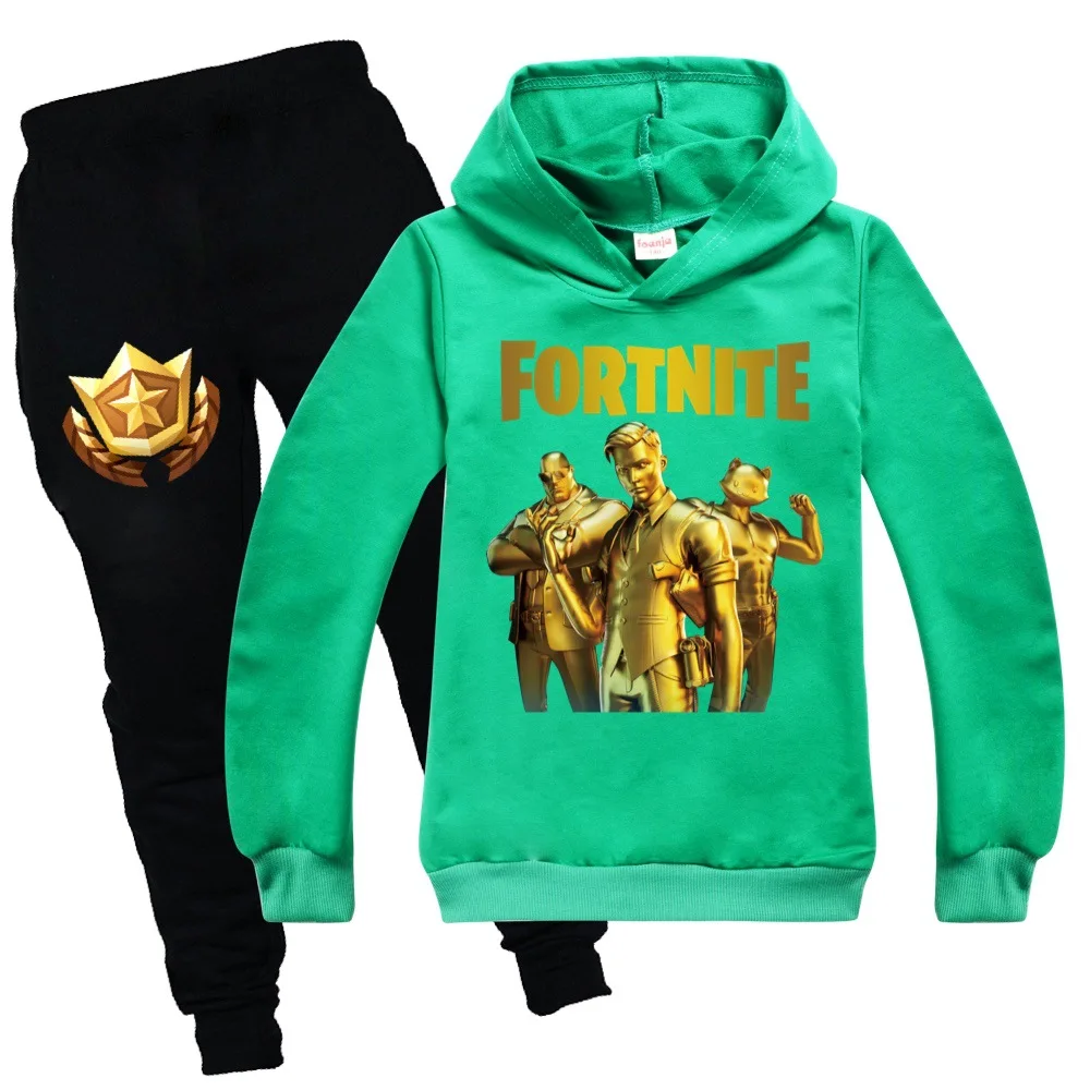 Костюм с толстовкой и брюками Fortnites свитшот длинным рукавом для мальчиков