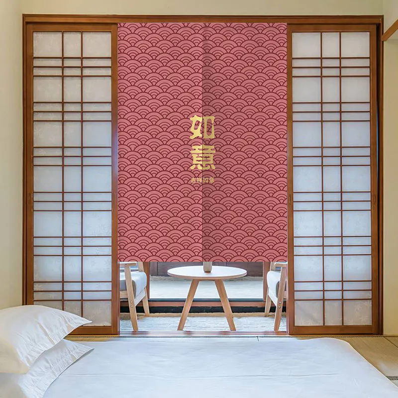 Японская кухонная перегородка занавеска для туалета половинная двери дома