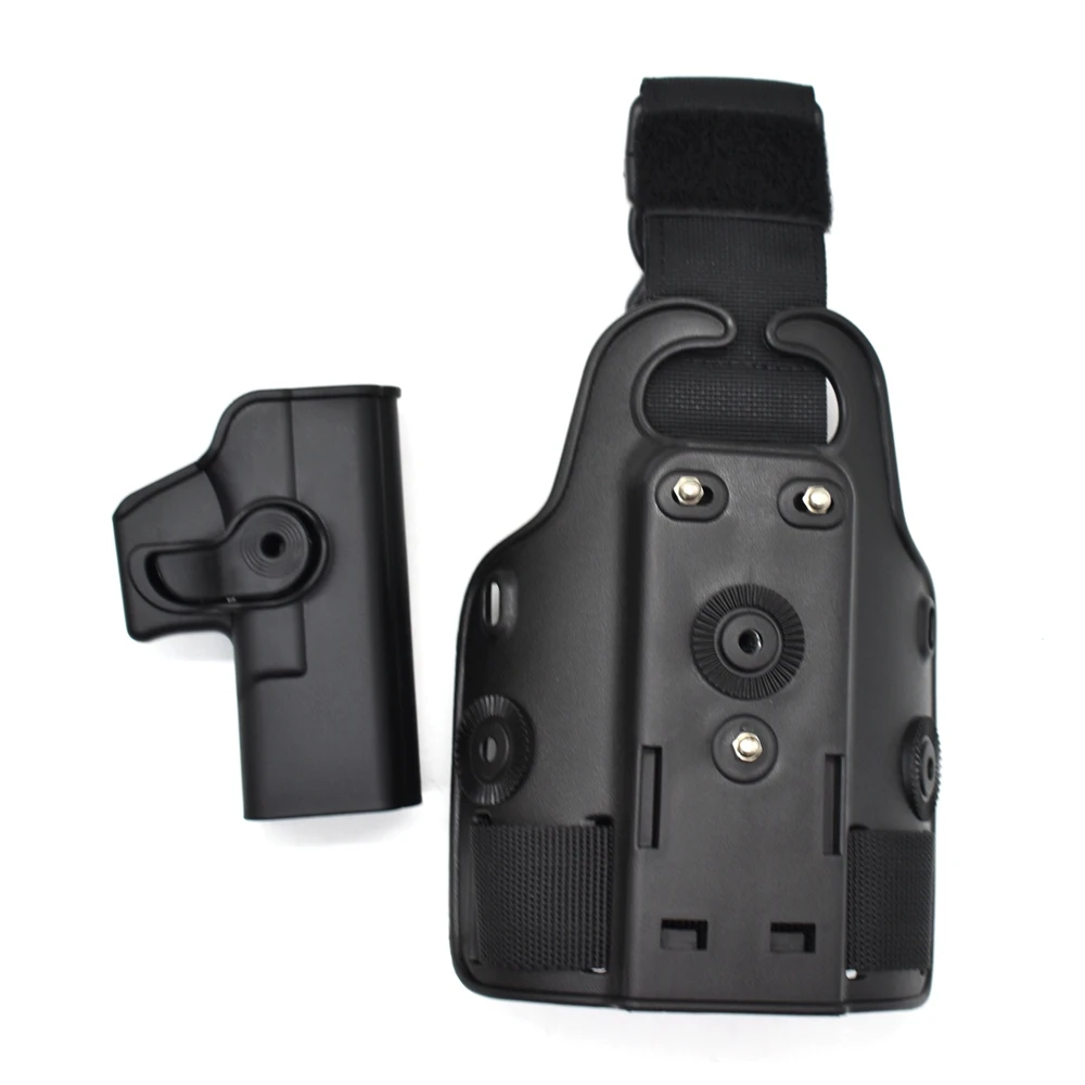 

Тактическая охотничья кобура для пистолета Glock 17 19 22, кобура для ног, чехол для пистолета, аксессуары для охоты
