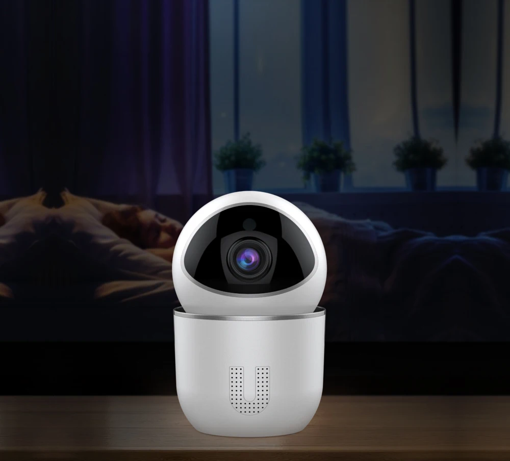 Tuya IP камера работает с Alexa домашней безопасности беспроводная камера с автоматическим отслеживанием камеры наблюдения CCTV облачная SD карта PTZ камера