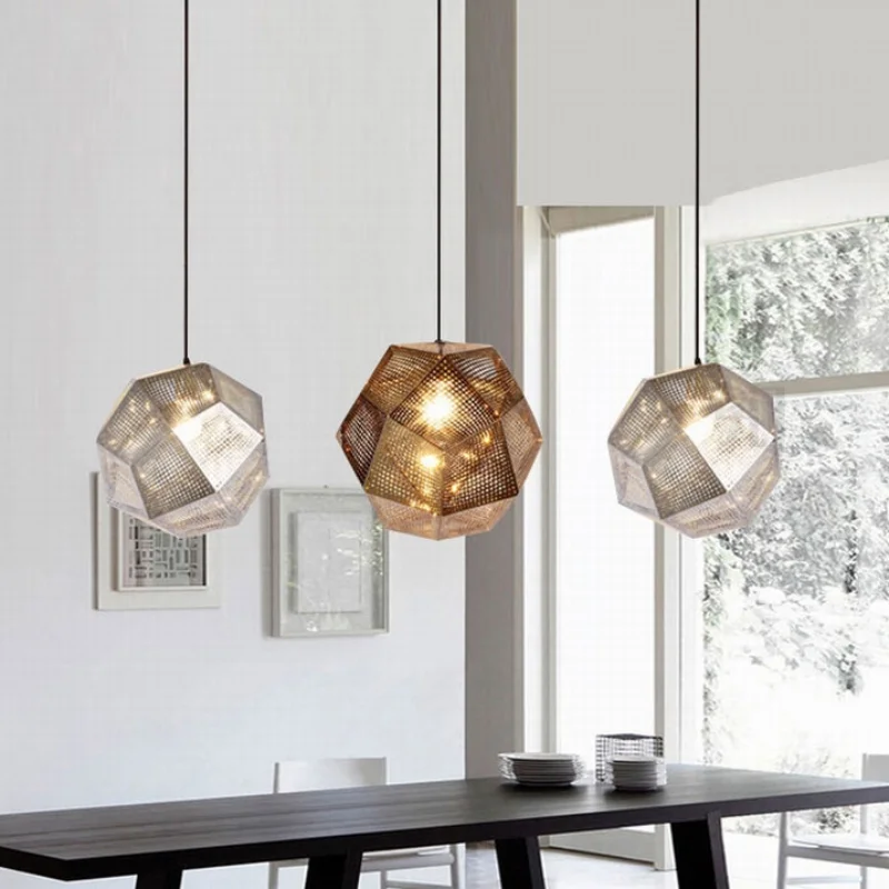 Промышленный подвесной светильник в форме футбольного мяча светодиодный E27