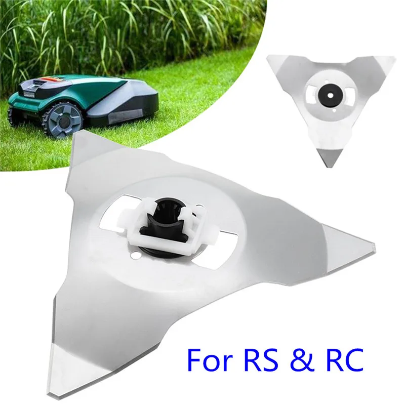 تستخدم ل RS RC القص الروبوتات حديقة جزازة أجزاء القاطع شفرة الانتهازي حديقة العشب المتقلب اكسسوارات استبدال شفرات