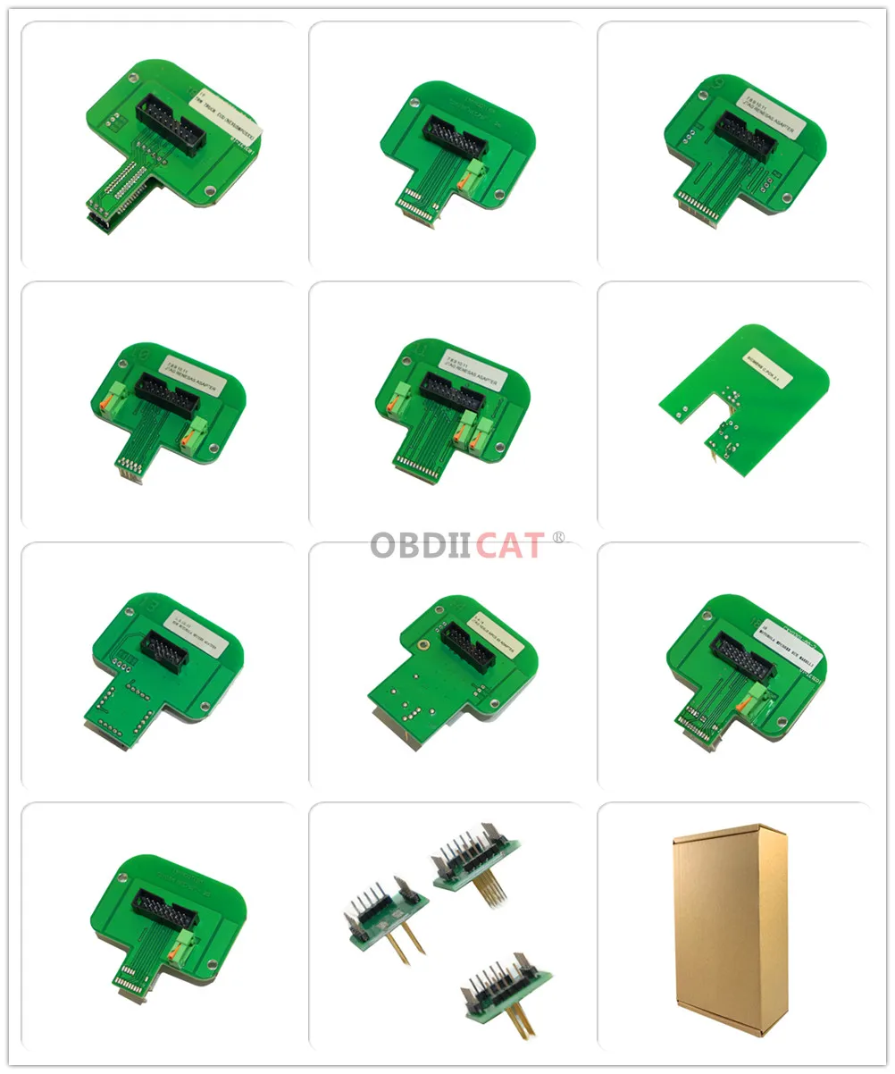 Светодиодный BDM Рамка из нержавеющей стали полный набор 22 шт. Адаптеры для KS Ktag