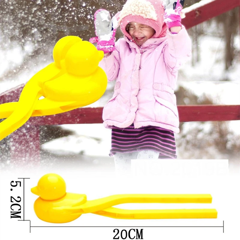 Детская пластиковая формочка в форме утки для снега песка медведя сердца | Спорт