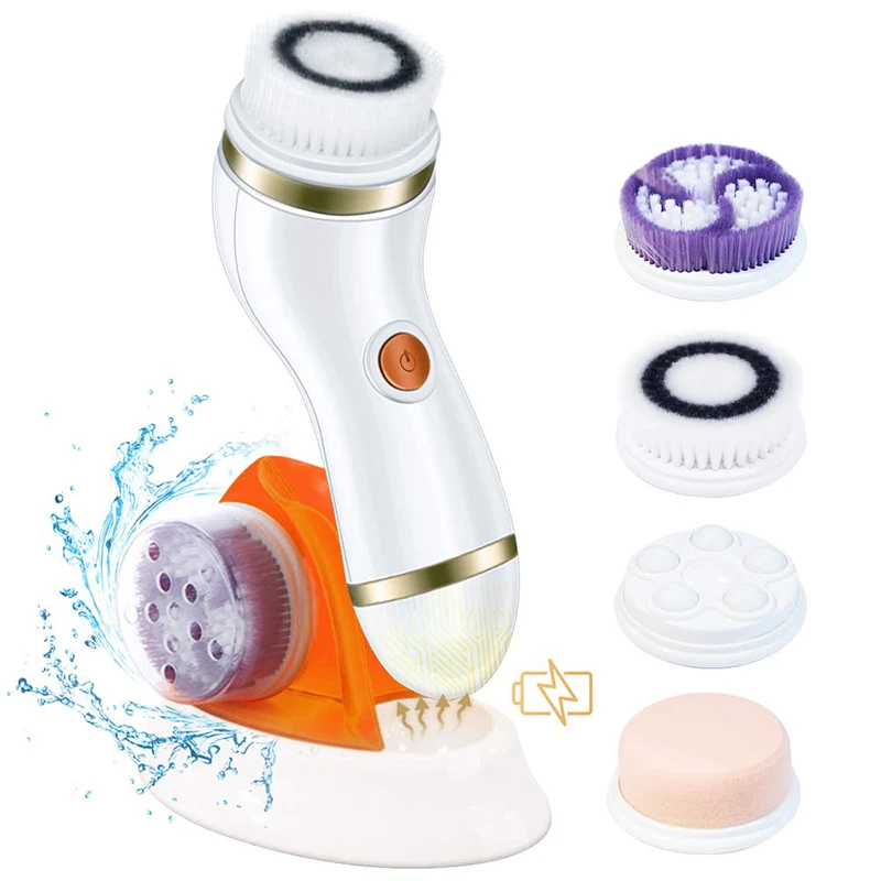 Электрическая Очищающая моющая щетка для лица средство удаления черных точек