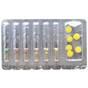 Стоматологические файлы Pro-Gold, вращающиеся супер-файлы Универсальная игла, эндодонтические для очистки корневых каналов, для двигателя стоматолога