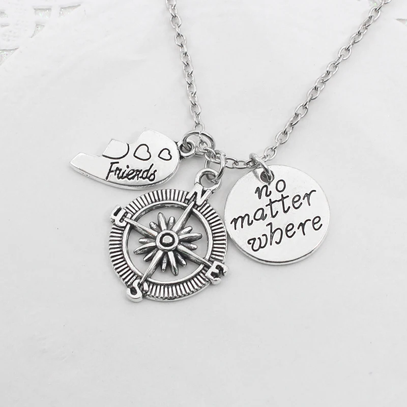 Комплект из 2 частей хорошие друзья серии кулон с надписями друзей независимо от