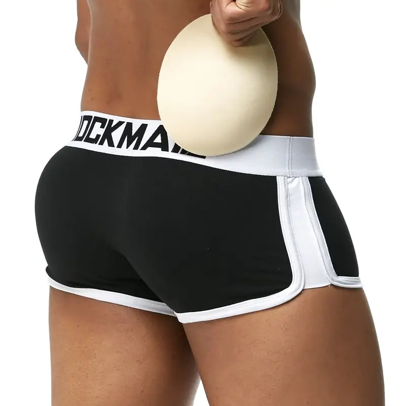 Сексуальное мужское нижнее белье jockmail с чашкой пуш-ап для большого пениса и