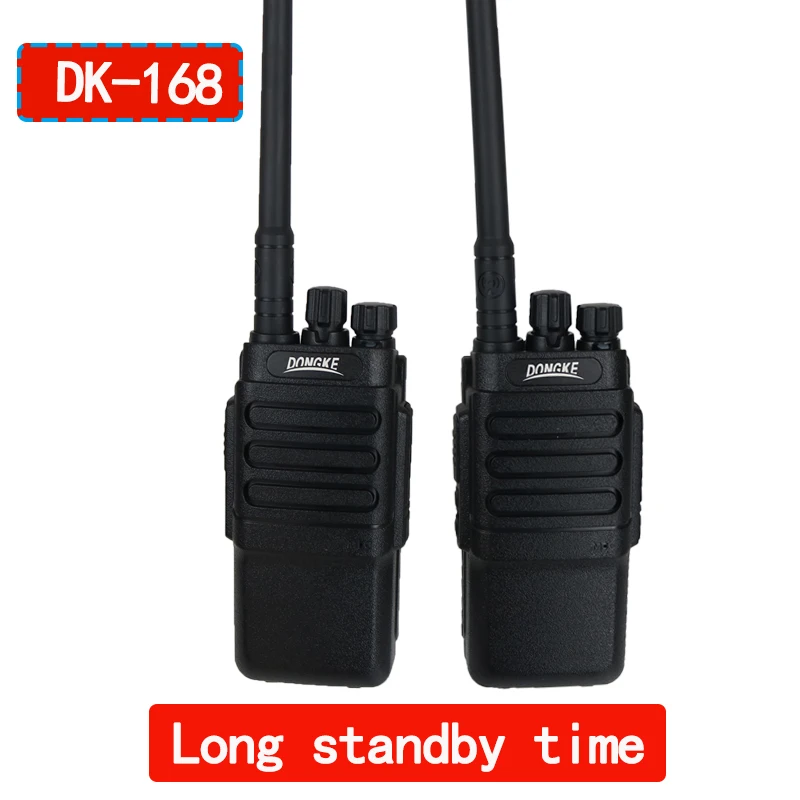

DONGKE 168 portable Walkie talkie Two way radio UHF 400-470MHz PMR446 ham radio hf transceiver radio comunicador walkie-talkie
