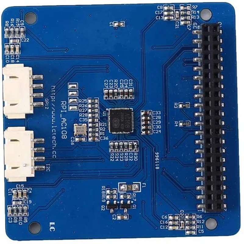 4 Mic вход o декодер модуль для Raspberry Pi расширение платы микрофон AC108 умный голос