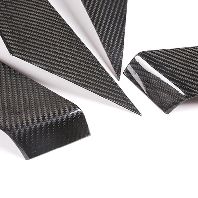 

Car Interior Door Decorative Panel Cover Real Carbon Fiber for X5 G05 X7 G07 2019 2020 Accessories