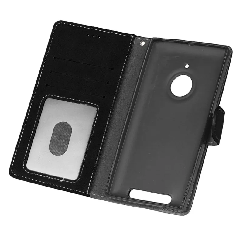 Для Lumia 830 чехол Роскошный кошелек Обложка на заднюю панель из искусственной кожи