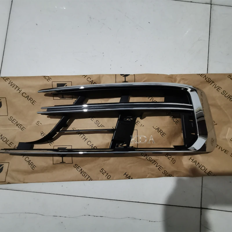 

Auto Left Right Side Front Bumper Fog Light Grille Grill Cover For Audi A8 2018 2019 2020